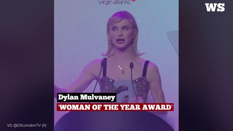 Dylan Mulvaney honored with ‘WOMAN OF THE YEAR AWARD’