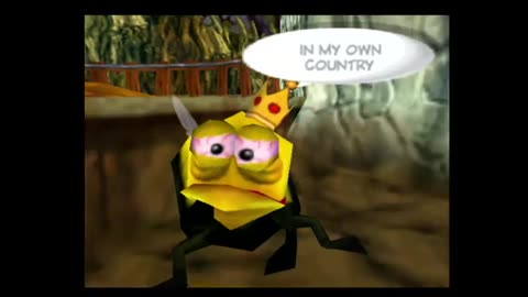 Conker's Bad Fur Day - Large Hay Bail, King Bee, and Sunflower