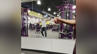 My first planet fitness video