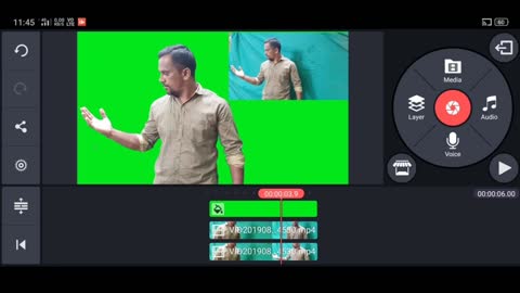 How to : Convert Videos Background In Green Screen On Android Using Kinemaster Full Tutorial