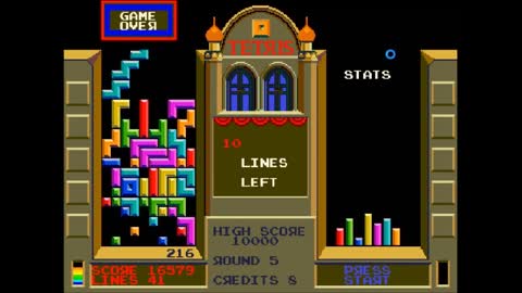 Tetris - Video Game Videogiochi Sala Giochi anni 80 90