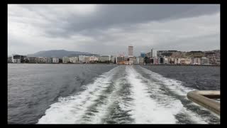 Crazy Fast Driving Boat around town