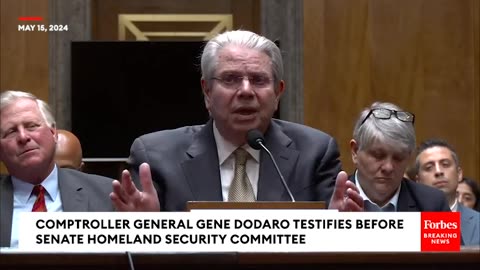 Comptroller General Gene Dodaro Testifies Before Senate Homeland Security Committee