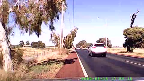 Truck Loses Trailer While Driving