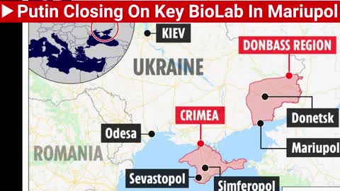 Ukraine Battle Map Analysis - Putin's BioLab Pincer - Yalta Revisted?