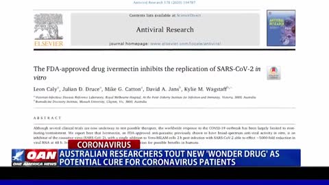 Wonder Drugs Cure for CV19