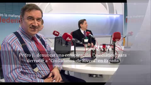 España| Pedro J. denuncia una conspiración del PP para acabar con "Ciudadanos (Cs)"