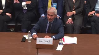 Fauci refused to disavow Lockdowns & Mandates, despite knowing they were ineffective