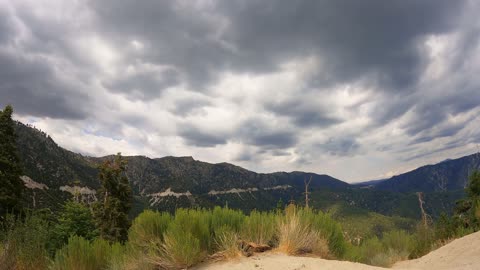 Time Lapse Video of the Moving Clouds In the Sky