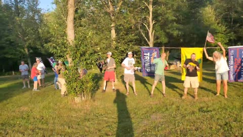 Trump Dance Magapalooza National Patriot Campout Newaygo County 2024