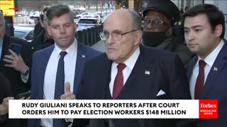 2023 Review - Rudy Giuliani Talks About Amt Awarded