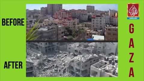 A view of Gaza before and after 7 October | AljazairNews