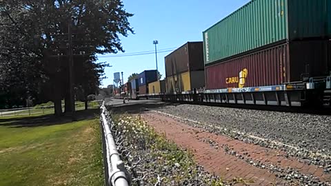 2015 train spotting in Conneaut, Ohio