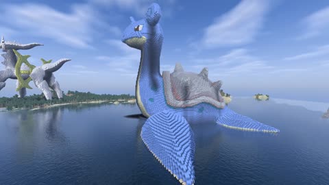 Minecraft Lapras Build - Pokemon