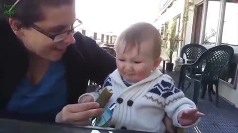 "Cuteness Overload: Baby's Adorable Reaction to Sour Item Shared by Mom!"
