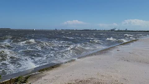 A little Windy at the Cape today! Cape Canaveral, Florida