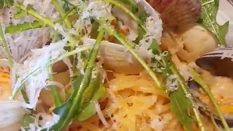 Asia Korea Carbonara Alio Aliro Avocado Spaghetti