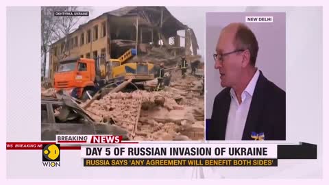 Day 5 of Russian invasion: Ukraine says the pace of the Russian offensive slowed