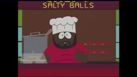 Salty Balls - South Park Ebony Chef