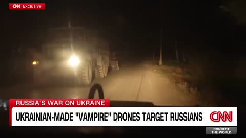 Video shows Ukrainian 'vampire' drone take out Russian battle tank