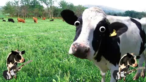 I am a cow song - Funny crazy cows dancing
