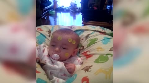 Cute Kid Spreads Smiles To His Baby Sister
