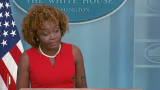 EARLIER: White House Press Secretary Karine Jean-Pierre briefing reporters & taking questions...