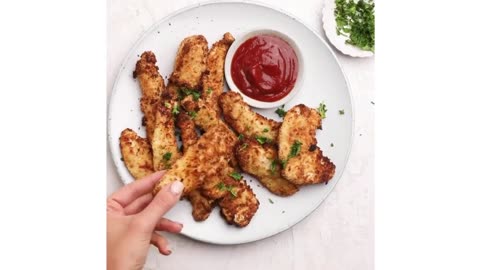 Easy Air fried Pickle chicken