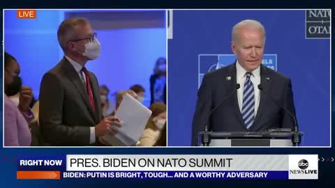 Biden sat in stunned silence for 30 seconds when asked if Putin was a "killer"