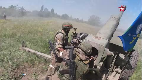 Ukraine War - Cannon artillery of the Russian Armed Forces