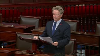 Sen Rand Paul Blocks $40 Billion In Military Aid To Ukraine