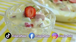 SOBREMESA QUE NÃO PODE FALTAR NAS FESTAS DE FIM DE ANO SALADA DE FRUTAS CREMOSA