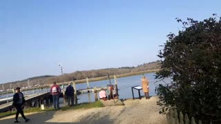 Walking towards river Beaulieu. Hampshire