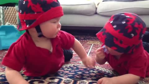 Cute baby video very funny haha