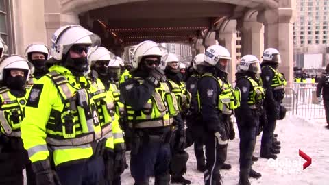 Trucker protests_ Police in Ottawa clash with demonstrators in bid to end blockade- NEWS OF WORLD