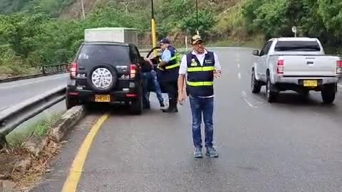 Accidente de un campero en Girón