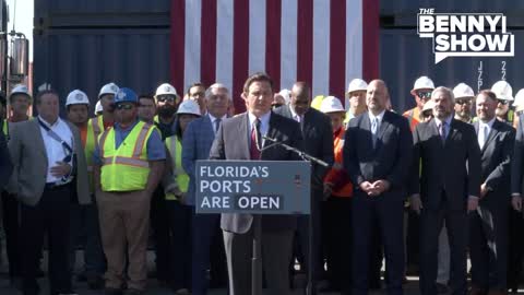 BREAKING: Gov. Ron DeSantis announces that Florida’s ports are open