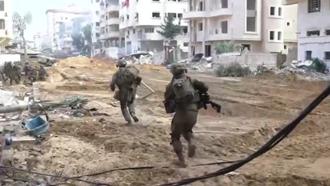 🪂🇮🇱 Israel-Gaza Conflict | IDF Paratroopers in Action - Rimal Neighborhood, Gaza | RCF