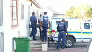 Suspects involved in a drug bust in Saldanha arrives at the Vredenburg magistrates court