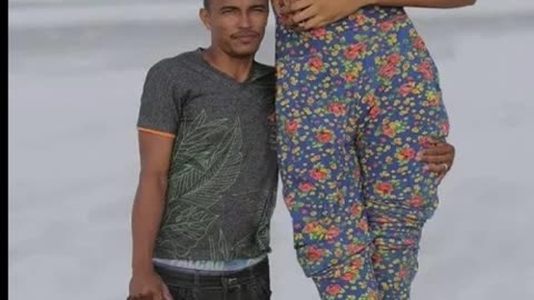 The Tallest Girl in the World and Her Husband