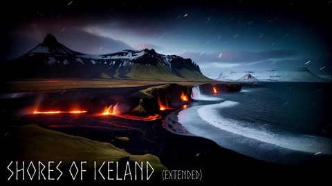 1 Hour Of Relaxing Viking Music | SHORES OF ICELAND