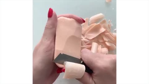 Comfortable Soap Carving _😍 Satisfying Soap Cutting Videos💕❤