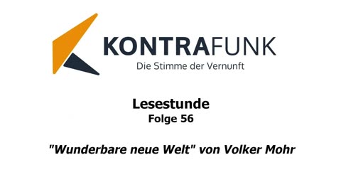 Lesestunde - Folge 56: „Wunderbare neue Welt“ von Volker Mohr