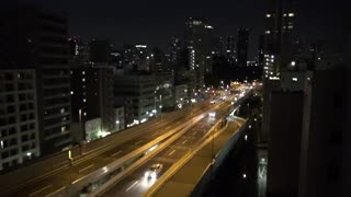 ASMR Tokyo freeway at night