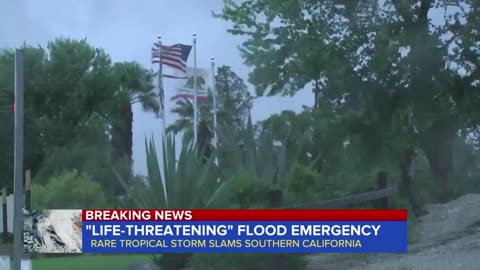 Flood emergency in Southern California