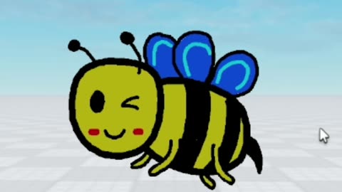 I made a Bee in Roblox pixel!!!