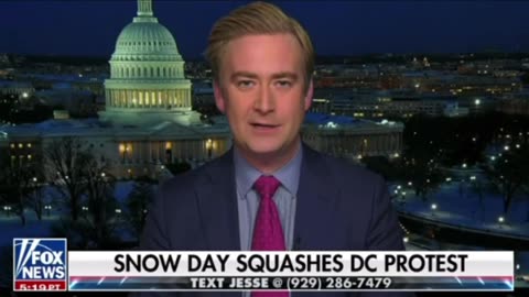 Did Biden call a snow day to squash DC protest