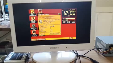 M7 - Galaxy board, booting SymbOS on GX4000