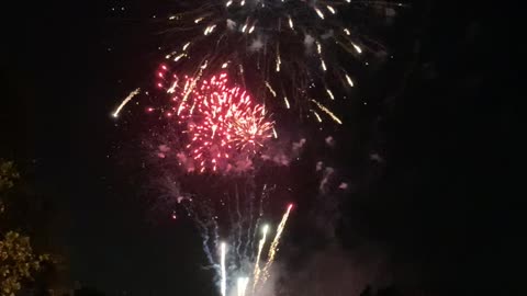 Fireworks in Flower Mound