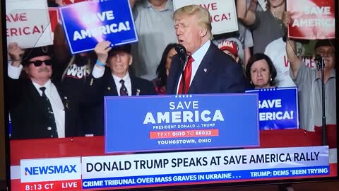 Trump Save America Rally Youngstown Ohio September 17 2022
